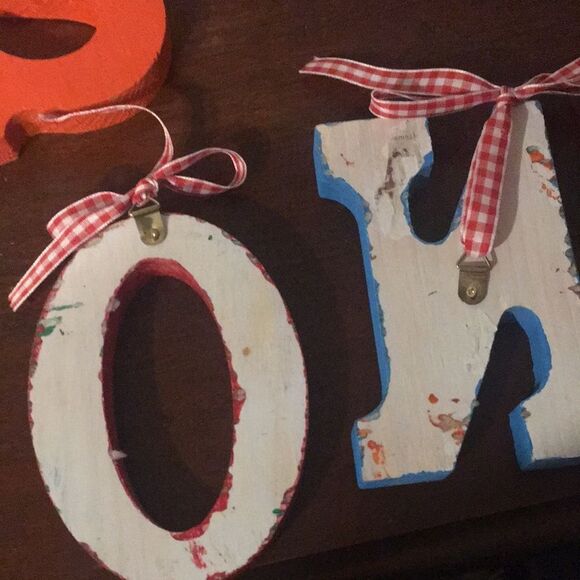 Colorful Wooden Name Letters - Picture 8 of 8